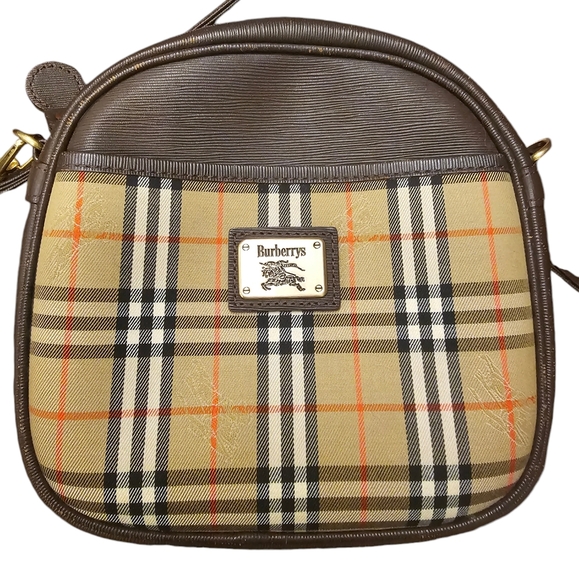 Burberry Bags Burberrys Vintage Haymarket Check Crossbody W Coa